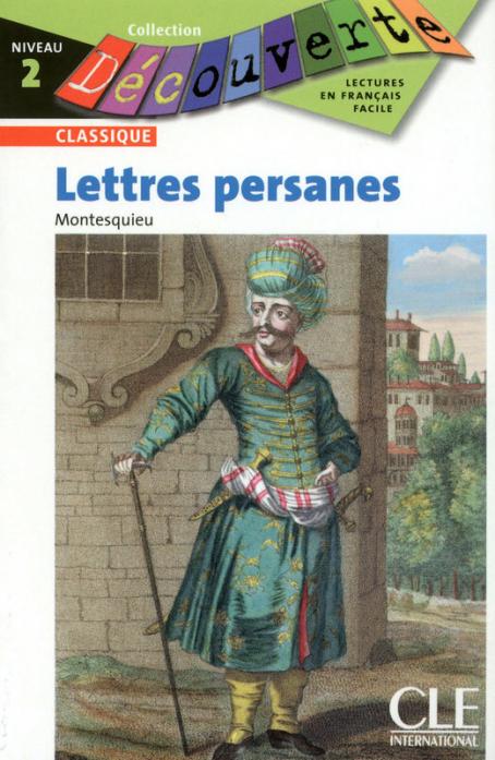 Les lettres persanes - Niveau 2 - Lecture Découverte - Livre 