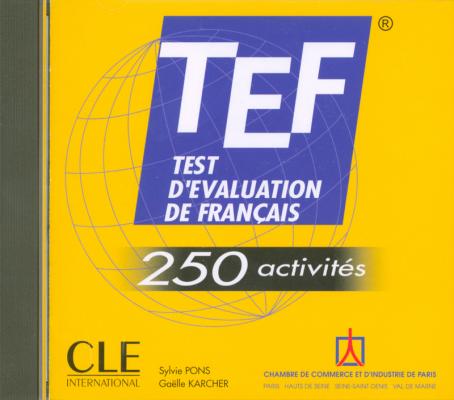 TEF 250 activités - CD audio
