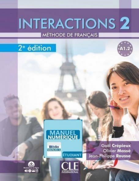 Interactions 2 - Niveau A1.2 - Version numérique élève 