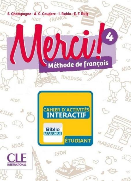 Merci! 4 - Niveau A2 - Version numérique élève - Cahier d'activités