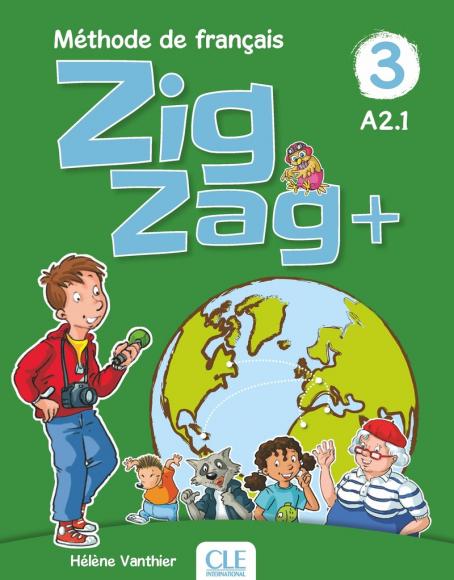 Zigzag + 3 - Niveau A2 - Livre de l'élève + CD
