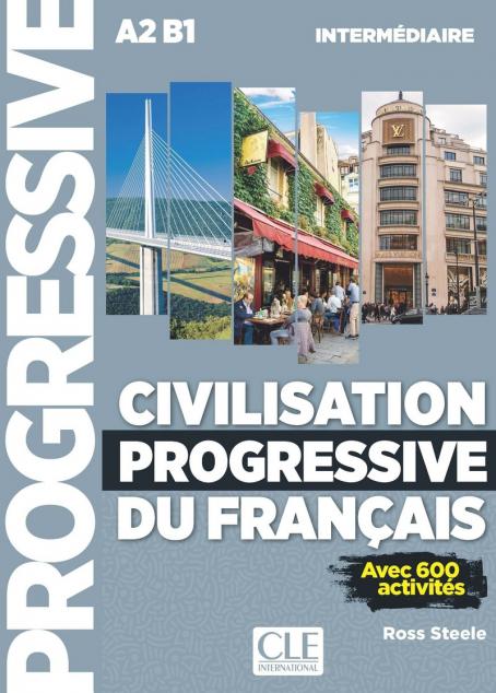 Civilisation progressive du français - Niveau intermédiaire (A2/B1) - Livre + CD + Livre-web - 2ème édition 
