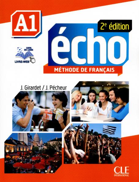 Echo - Niveau A1 - Livre de l'élève + DVD-Rom + Livre-web - 2ème édition