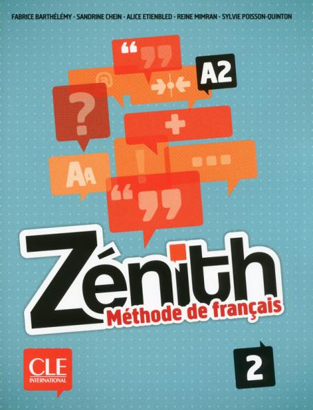 Zénith 2 - Niveau A2 - Livre de l'élève + DVD Rom