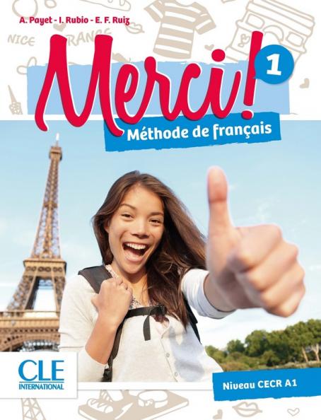 Merci 1 Niveau A1 Livre Dvd Livre De Lélève - 